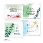 Condoleancekaart met warme tekst