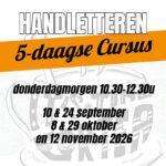 5 daagse cursus handletteren