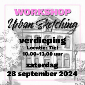 Urban Sketching workshop verdieping