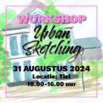 Urban sketching workshop 31 augustus