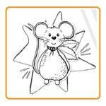 Fruitdiertjes kleurkaart