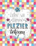 laten we samen plezier tekenen