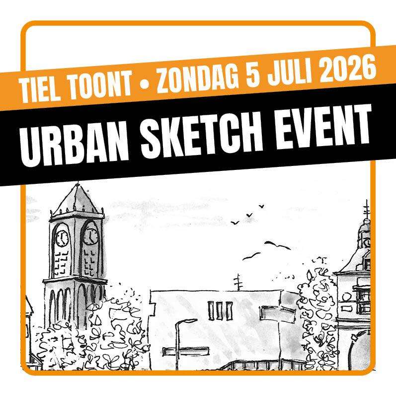 Urban Sketch Event Tiel